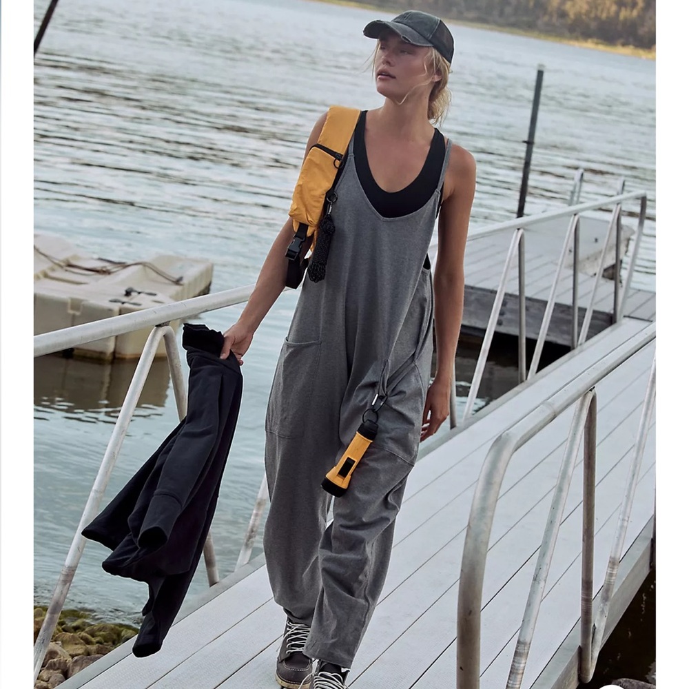 Hot Shot Onesie in charcoal